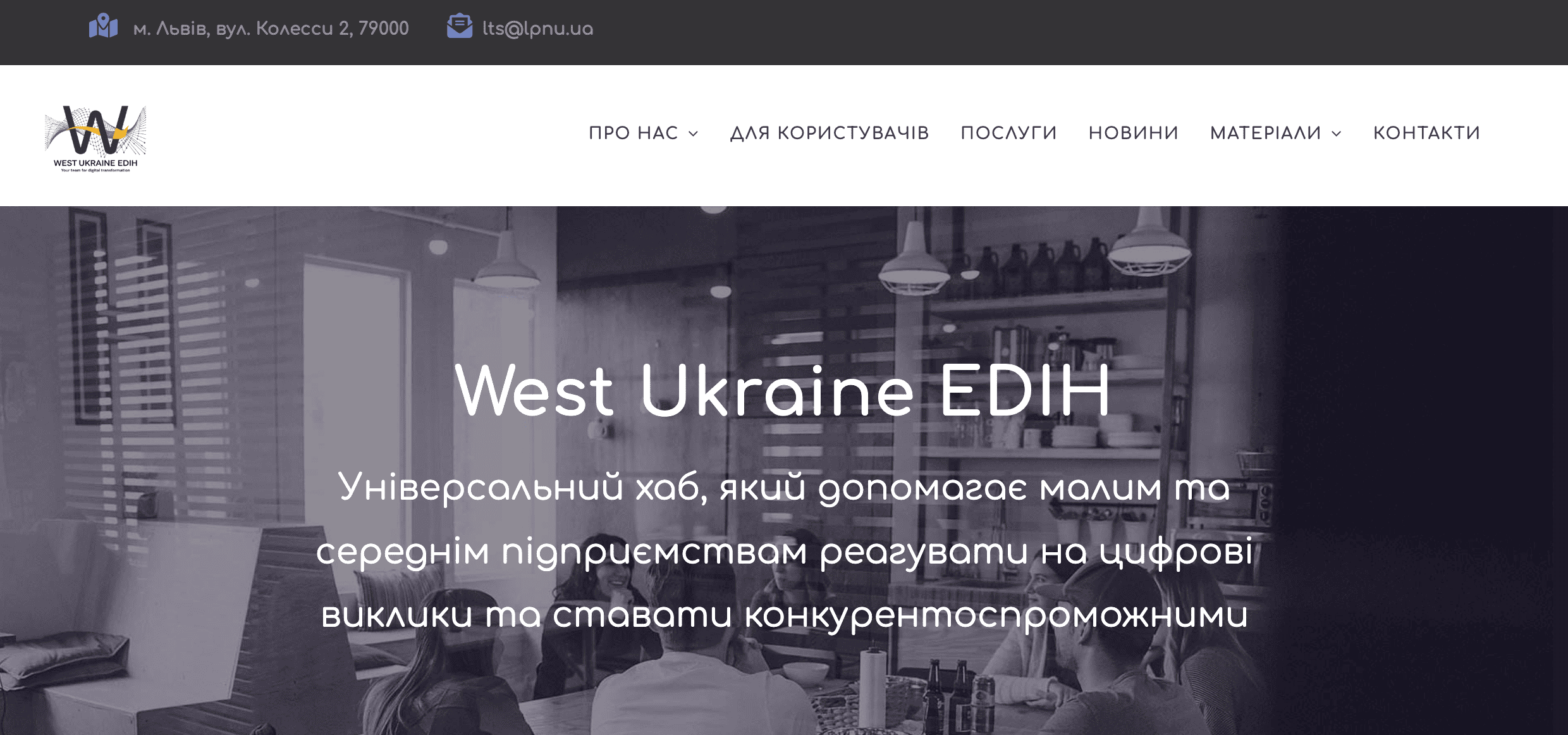 Professional interface for business digital transformation platforms